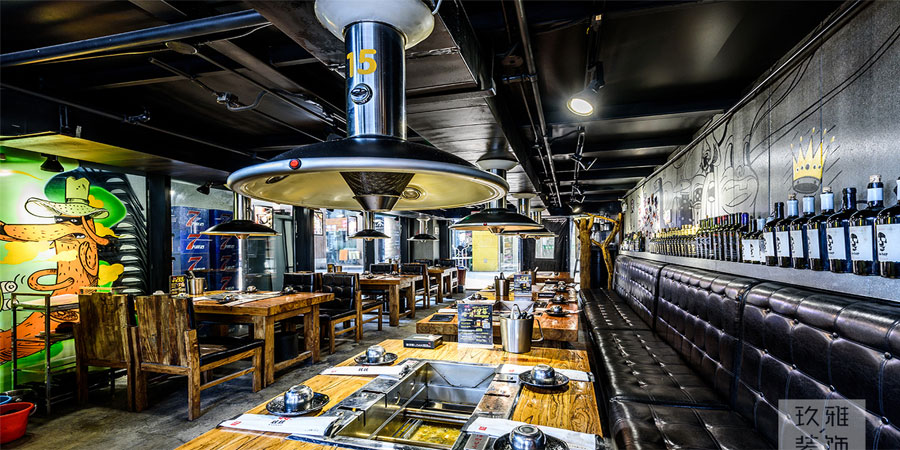 望京韓國(guó)料理餐飲裝修工程